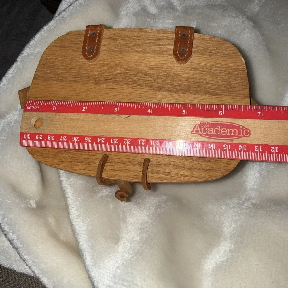 Longaberger Small Purse Basket 1995 Handle lid